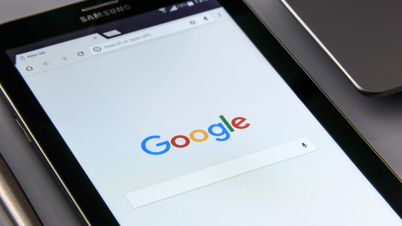 google search results