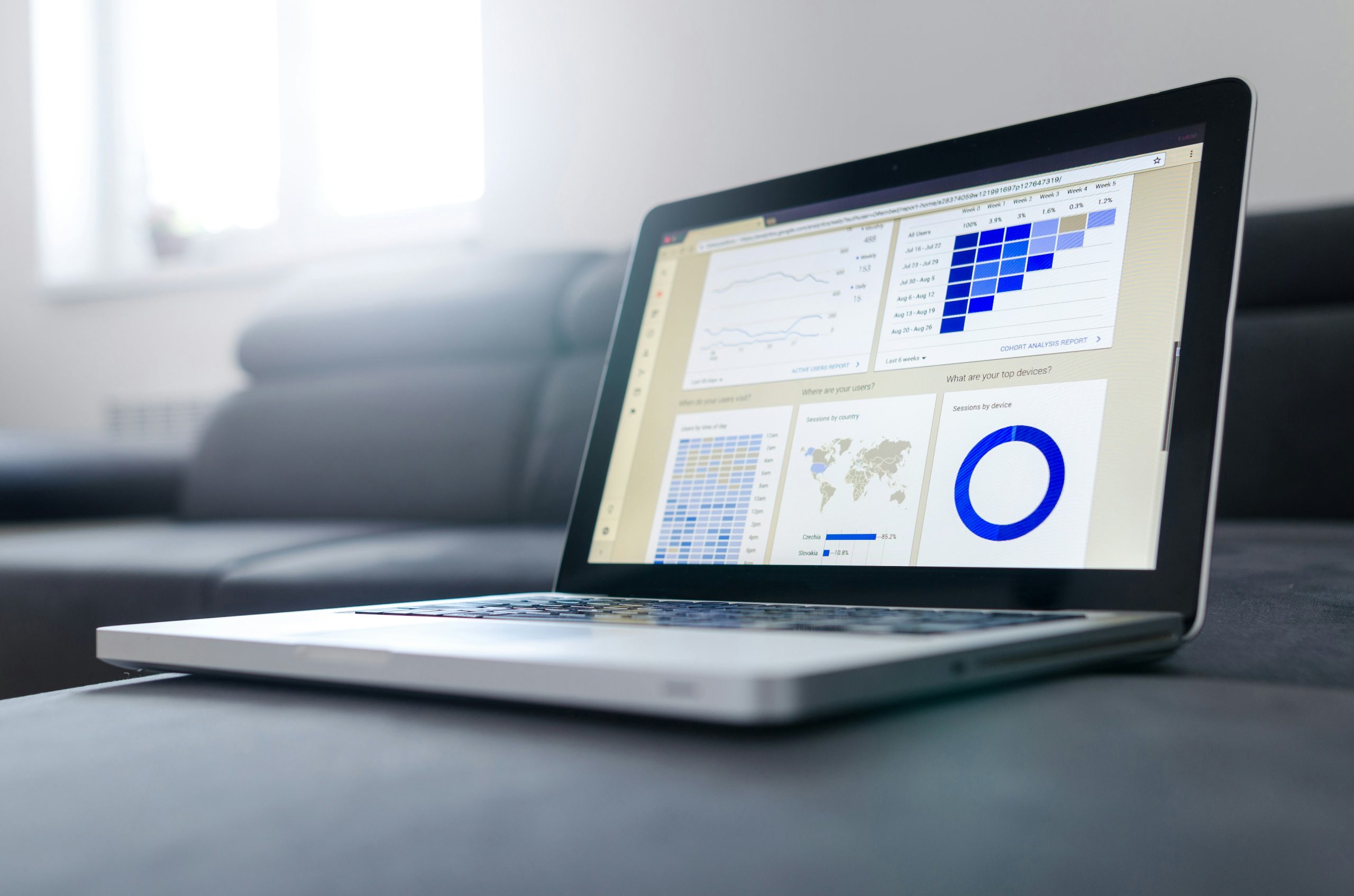 analytics and analysis of business and SEO competitor